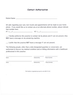 Contact Authorization